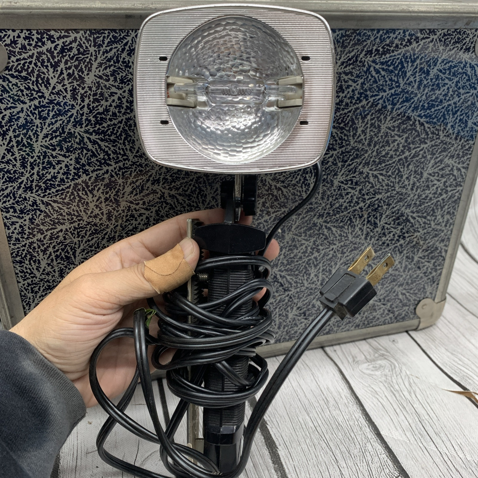 Vintage Assorted Movie Lights (10)- Sylvania, GE, Smith Victor, Penncrest, Kenco