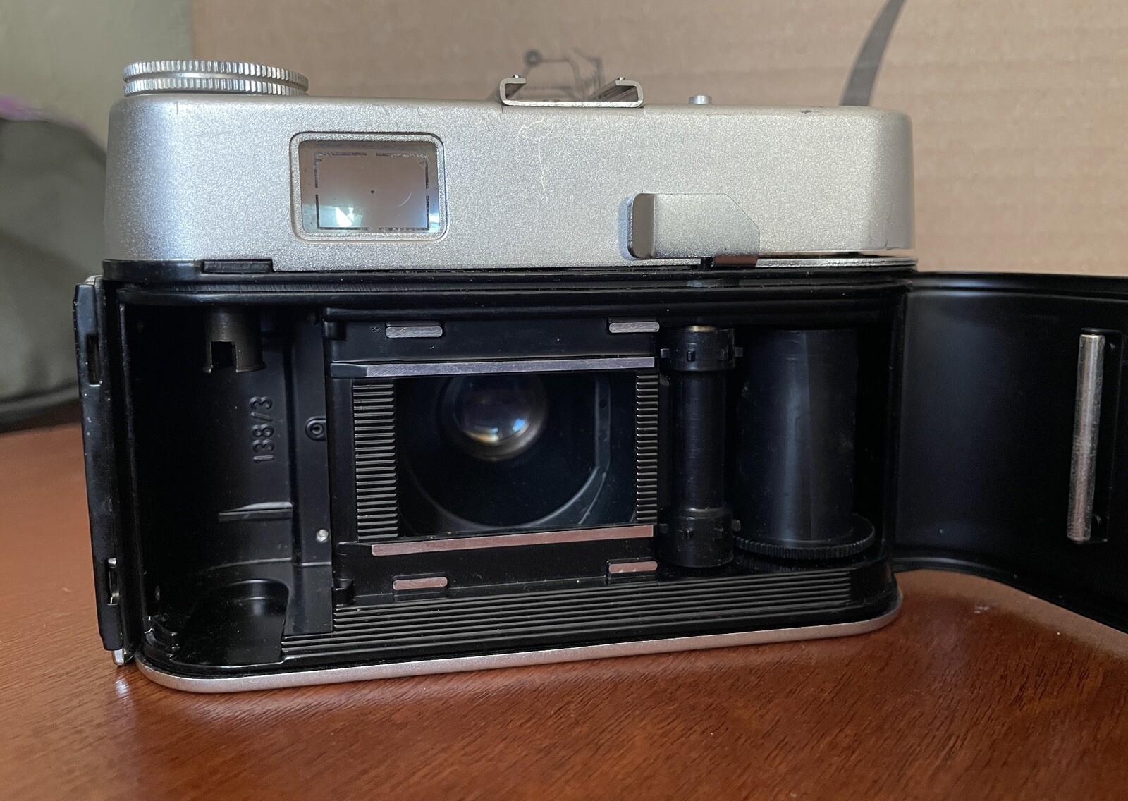Zeiss Ikon Colora 35mm Camera, Novicar f2.8 50mm Lens Prontor Shutter NOT Tested