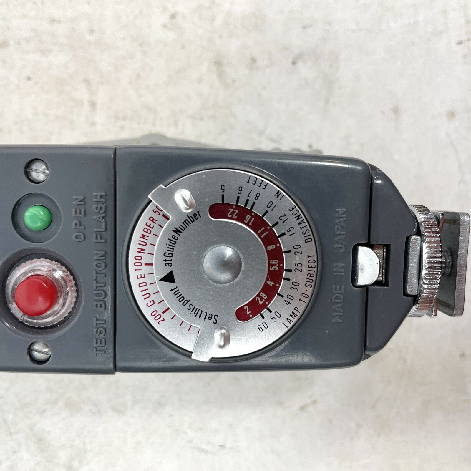 Vintage Honeywell Tilt-A-Mite Camera Equipment Flash Collapsible Fan w/ Case