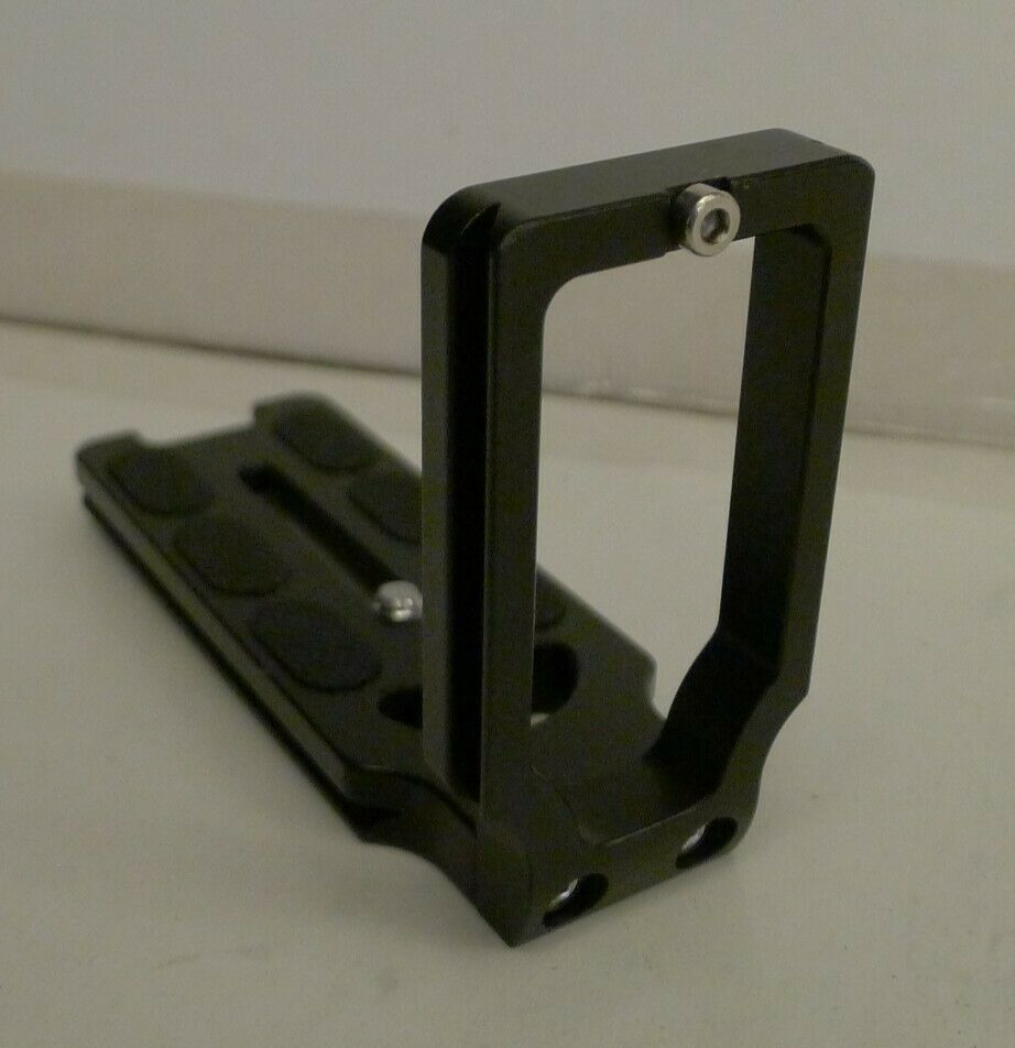 Universal L Shaped Quick Release Plate 1/4inch Screw Camera Holder Bracket