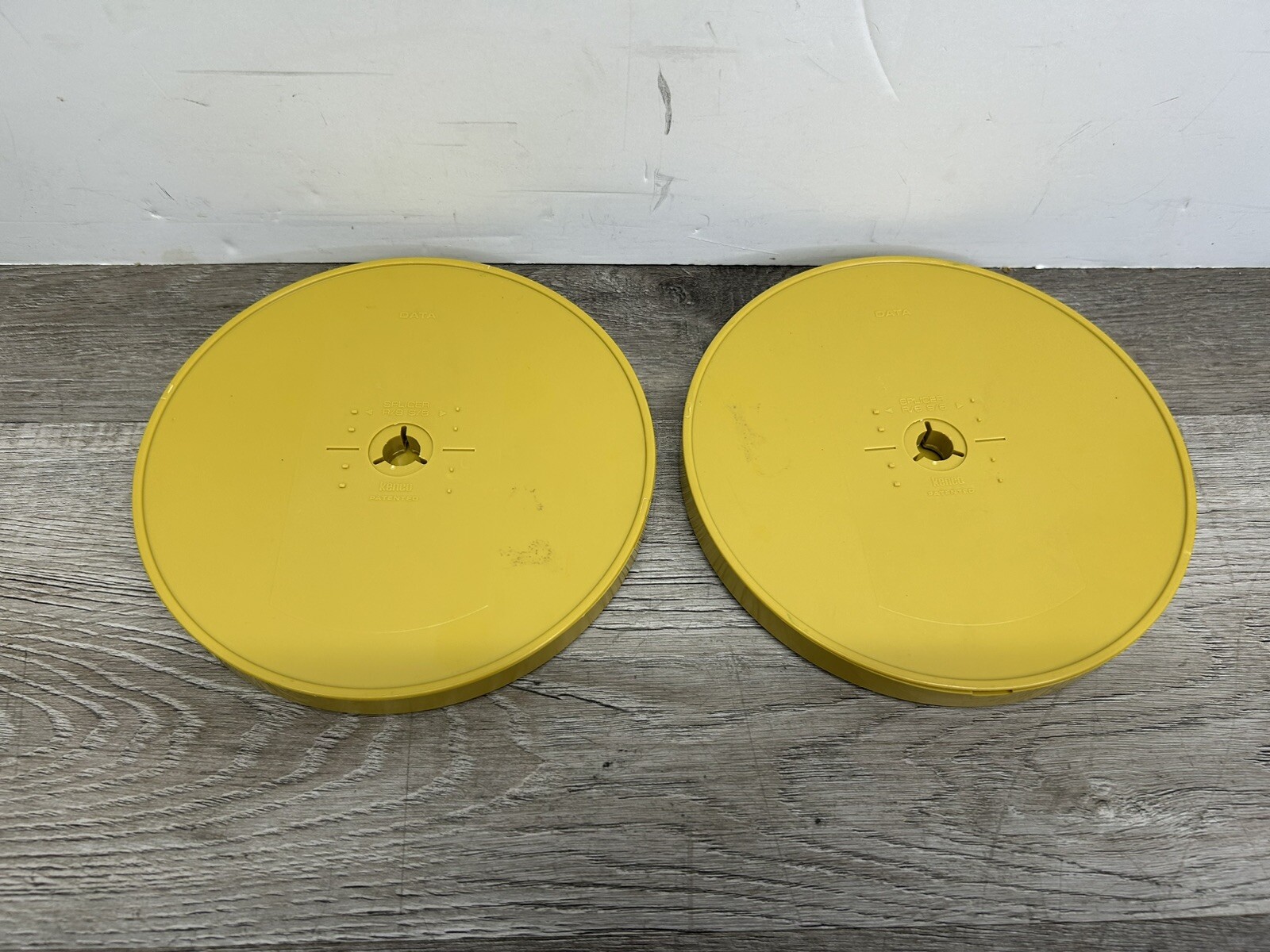 Lot of 2 Kenco Super 8 Regular 8 Splicer Reels