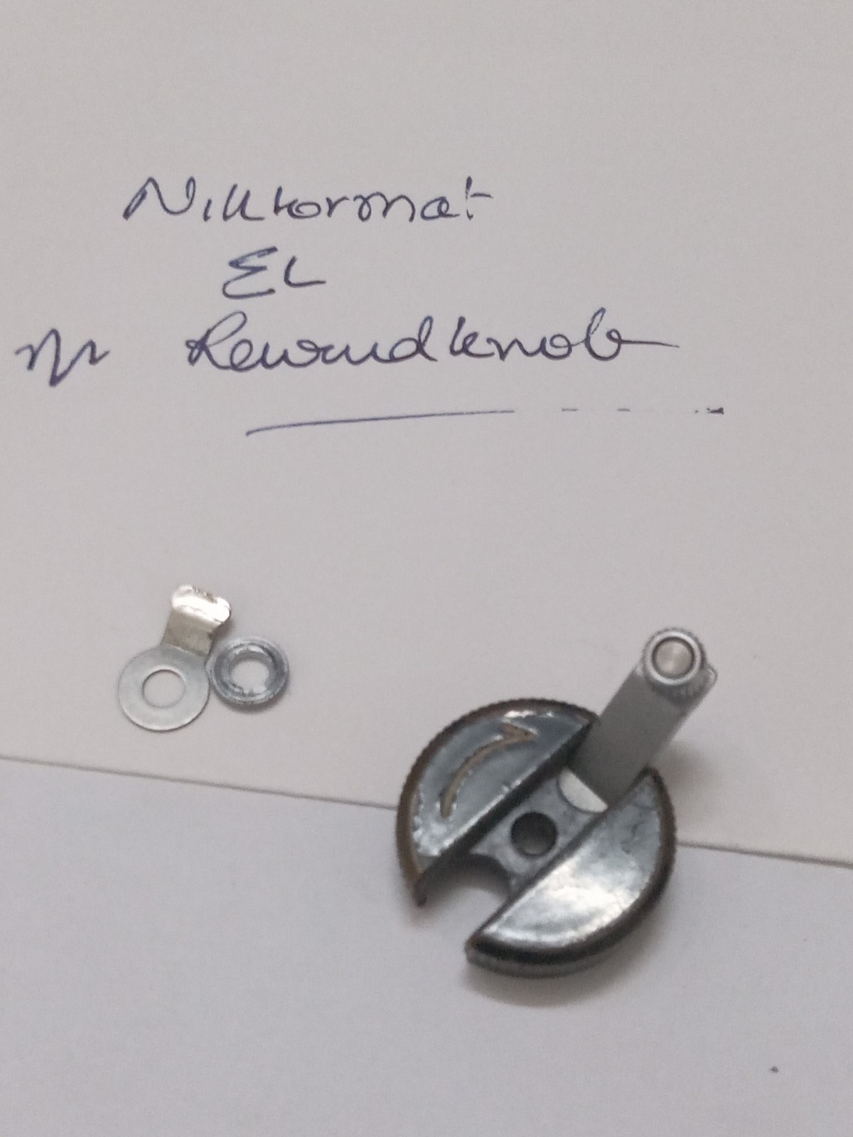 Rewind Knob For Black Nikkormat EL/ Nikomat EL Film SLR Camera Used Spare Part