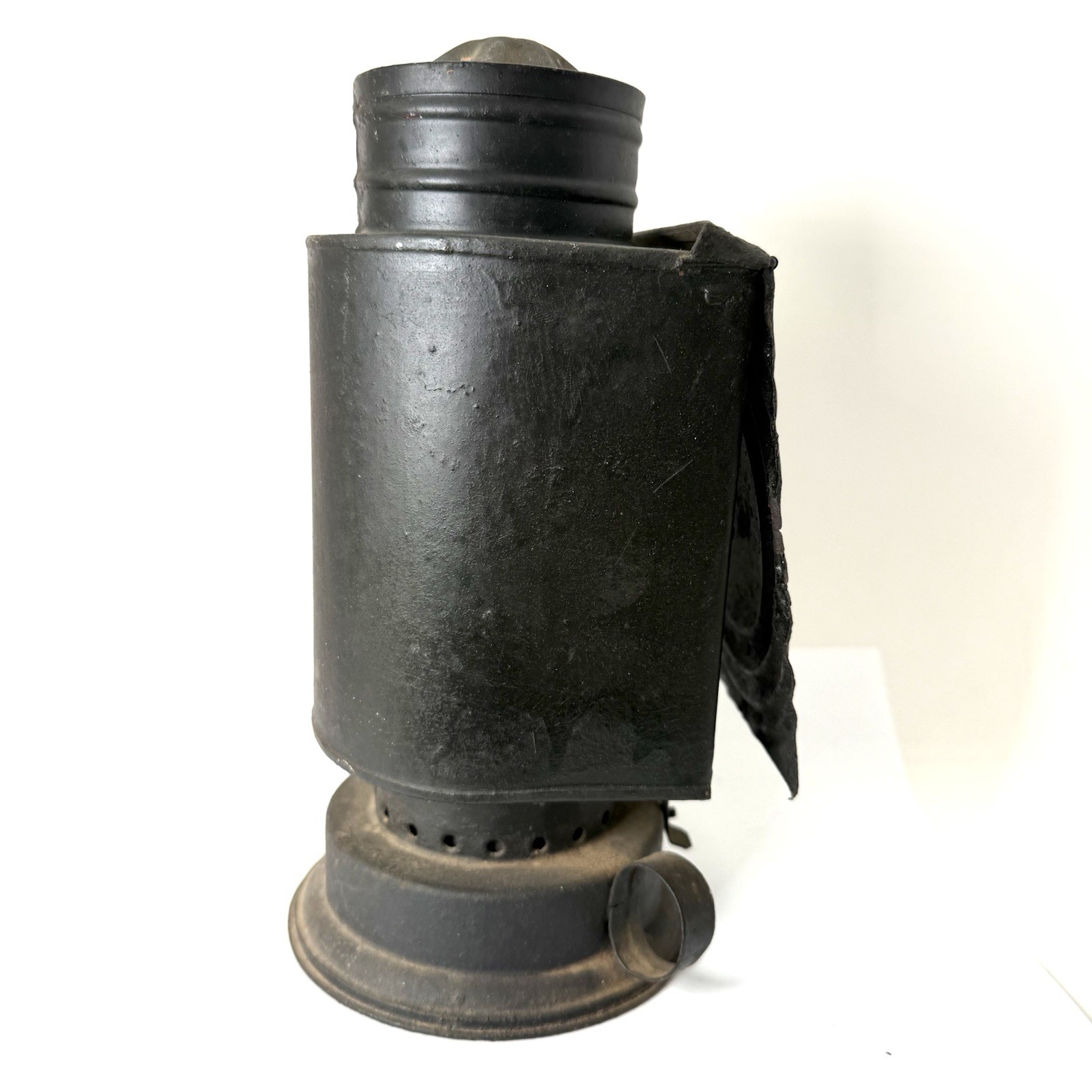 Vintage Dry Plate Gas Lantern Dark Room Safe Light Tin Lamp Darkroom W,V&B