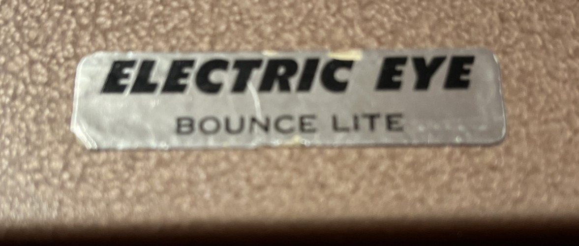 Vintage Electric Eye Bounce Lite-4 Bulb Photography Flood Light Bar-Tested/Works