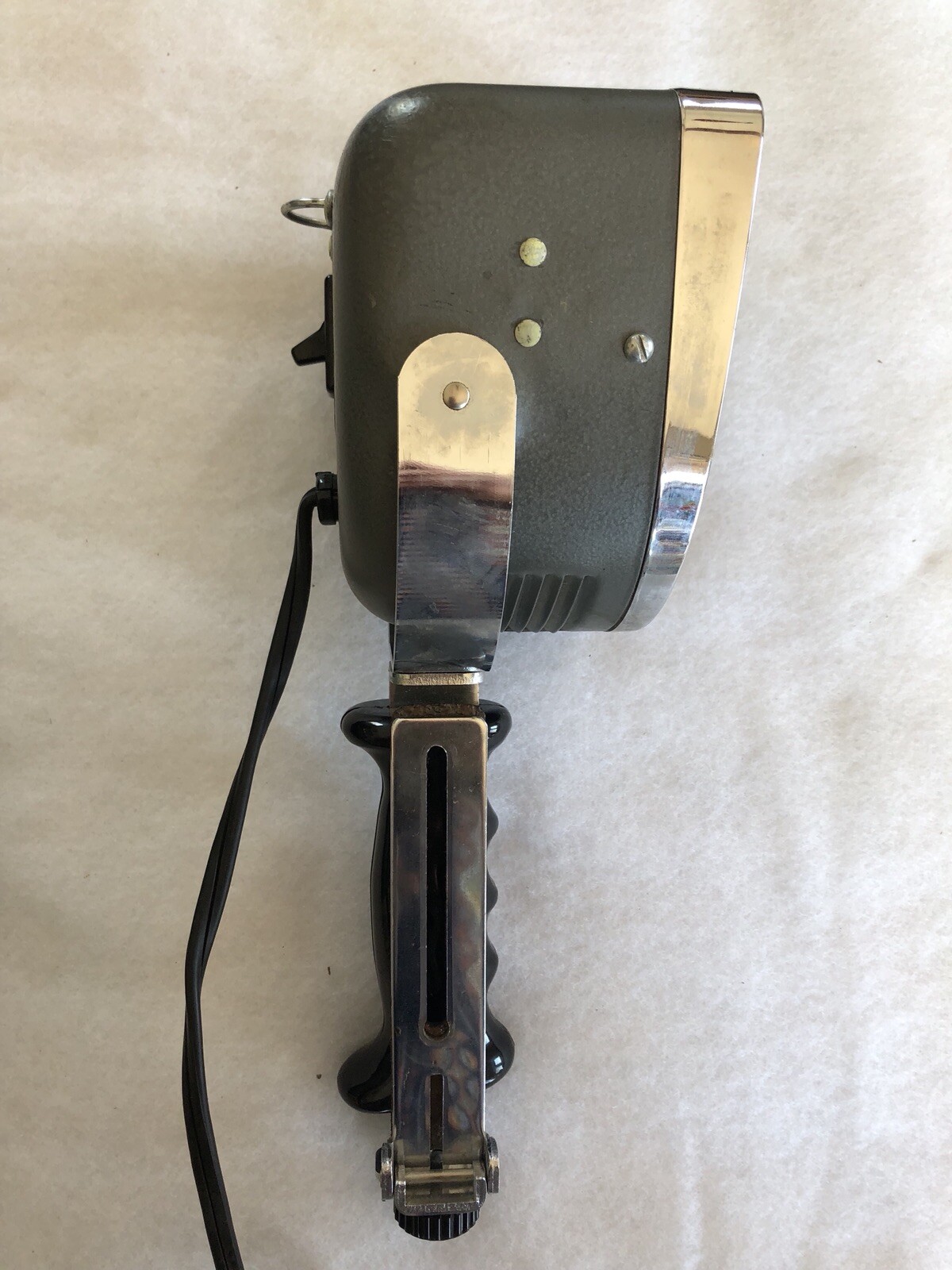 Vintage Lott A Lite Home Movie Lighting Sealed Beam GE Uniflood Lamp