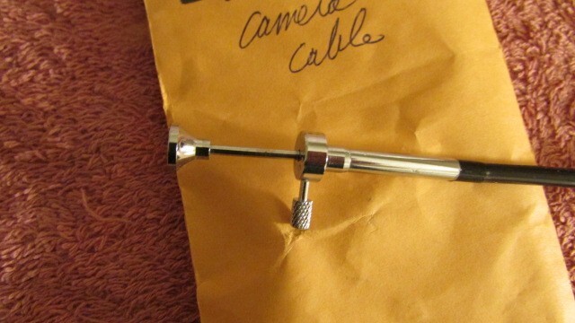 VINTAGE CAMERA REMOTE PUSH BUTTON CABLE ACCESSORY
