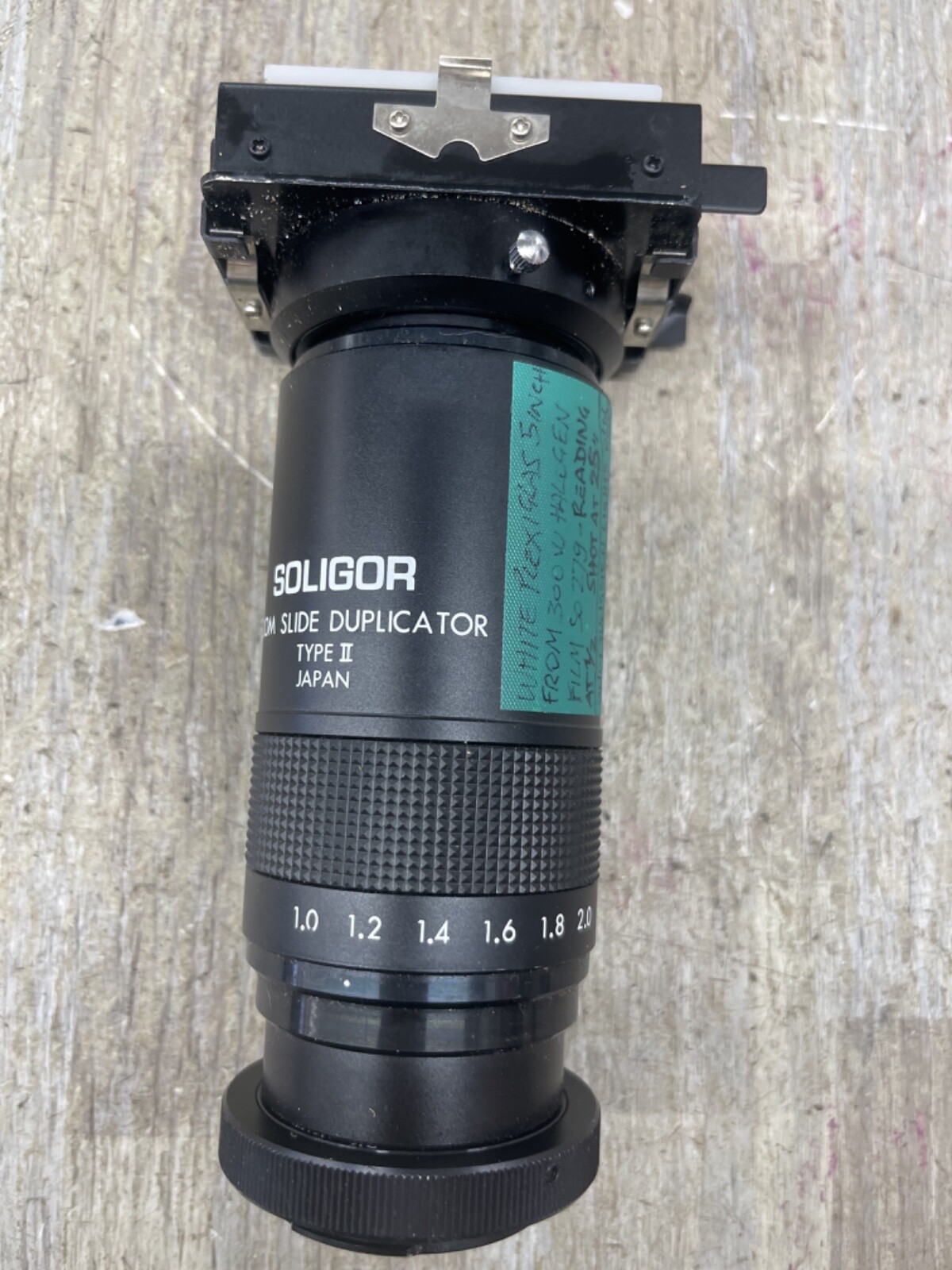 SOLIGOR T-2 Optical Zoom Slide Duplicator Type II JAPAN FREE SHIPPING
