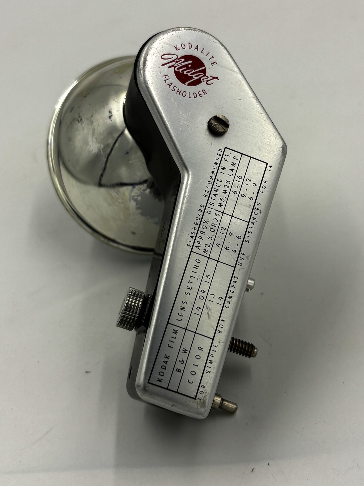 Kodak Kodalite Midget Flasholder No. 740 Camera Flash w/Bulb