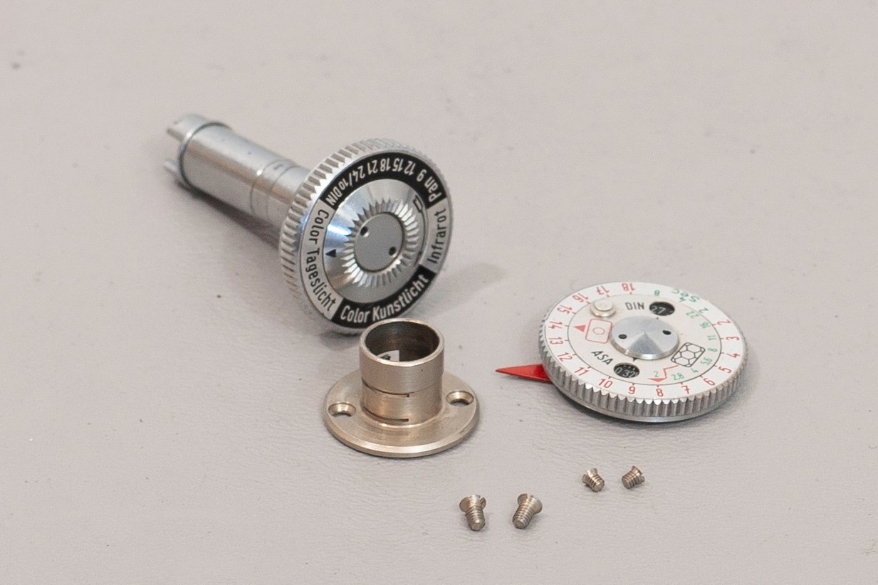 Kodak Retina film ravined & light meter top replacement parts original made