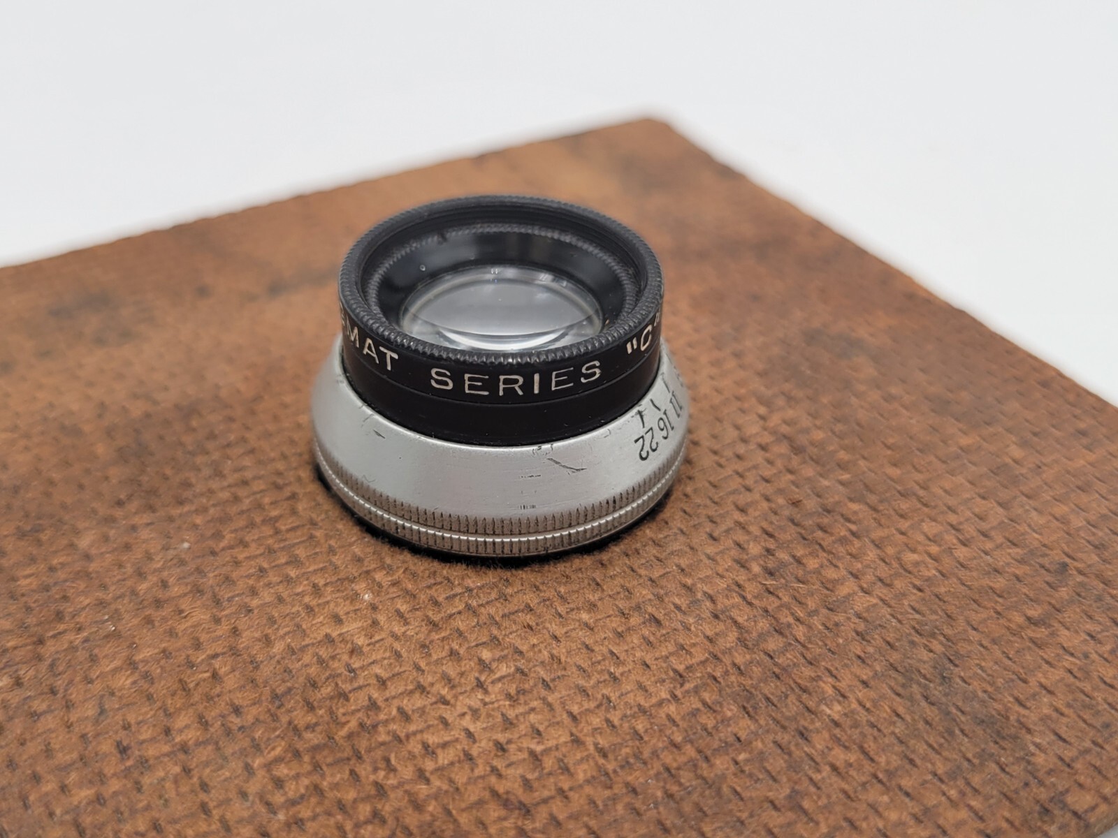 Anastigmat Series C Enlarging Lens F:6.3 on 4″ Lens Board Vintage Film Accessory