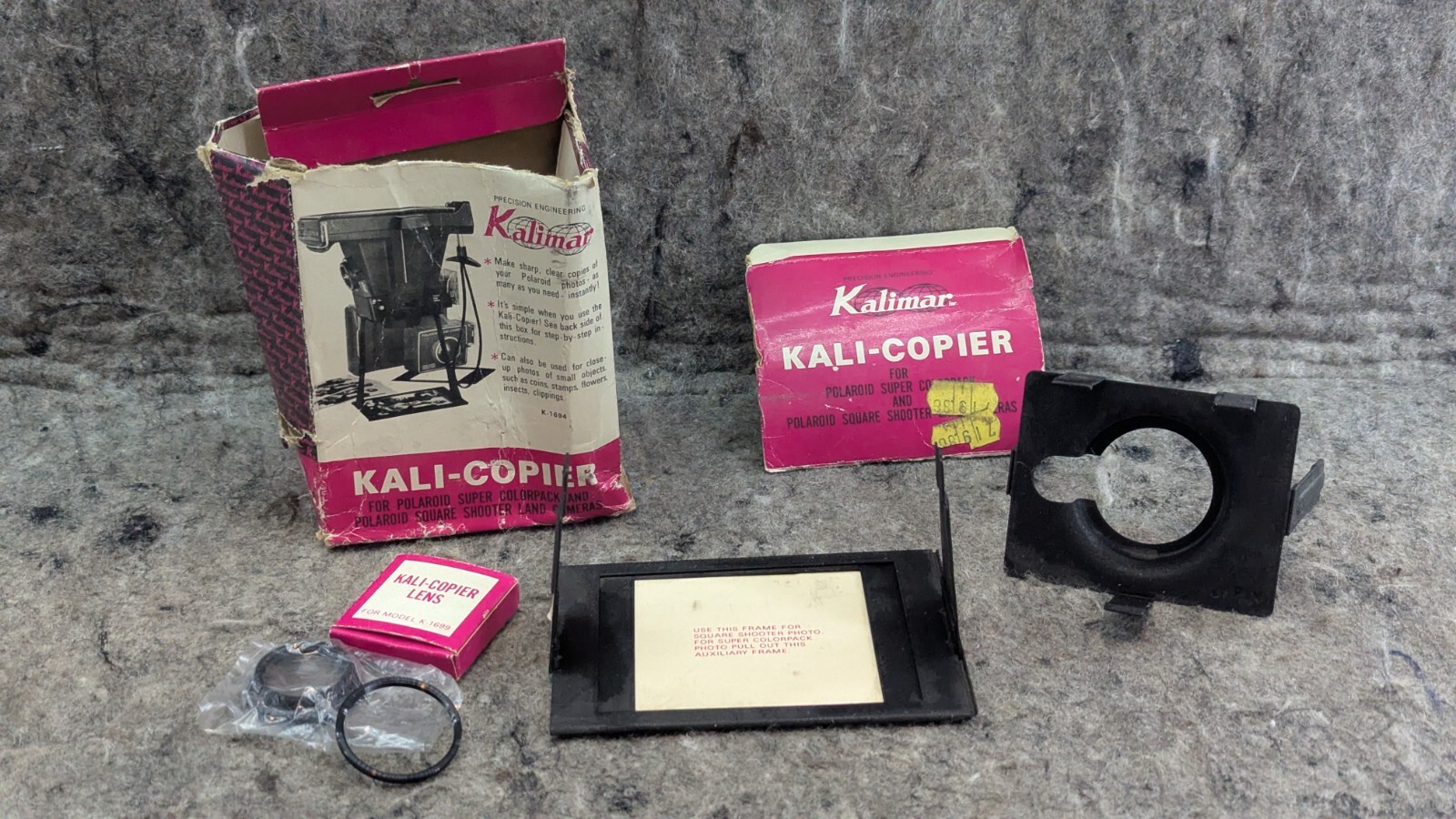 Vintage KALI-COPIER Accessory for Polaroid Colorpack II Camera