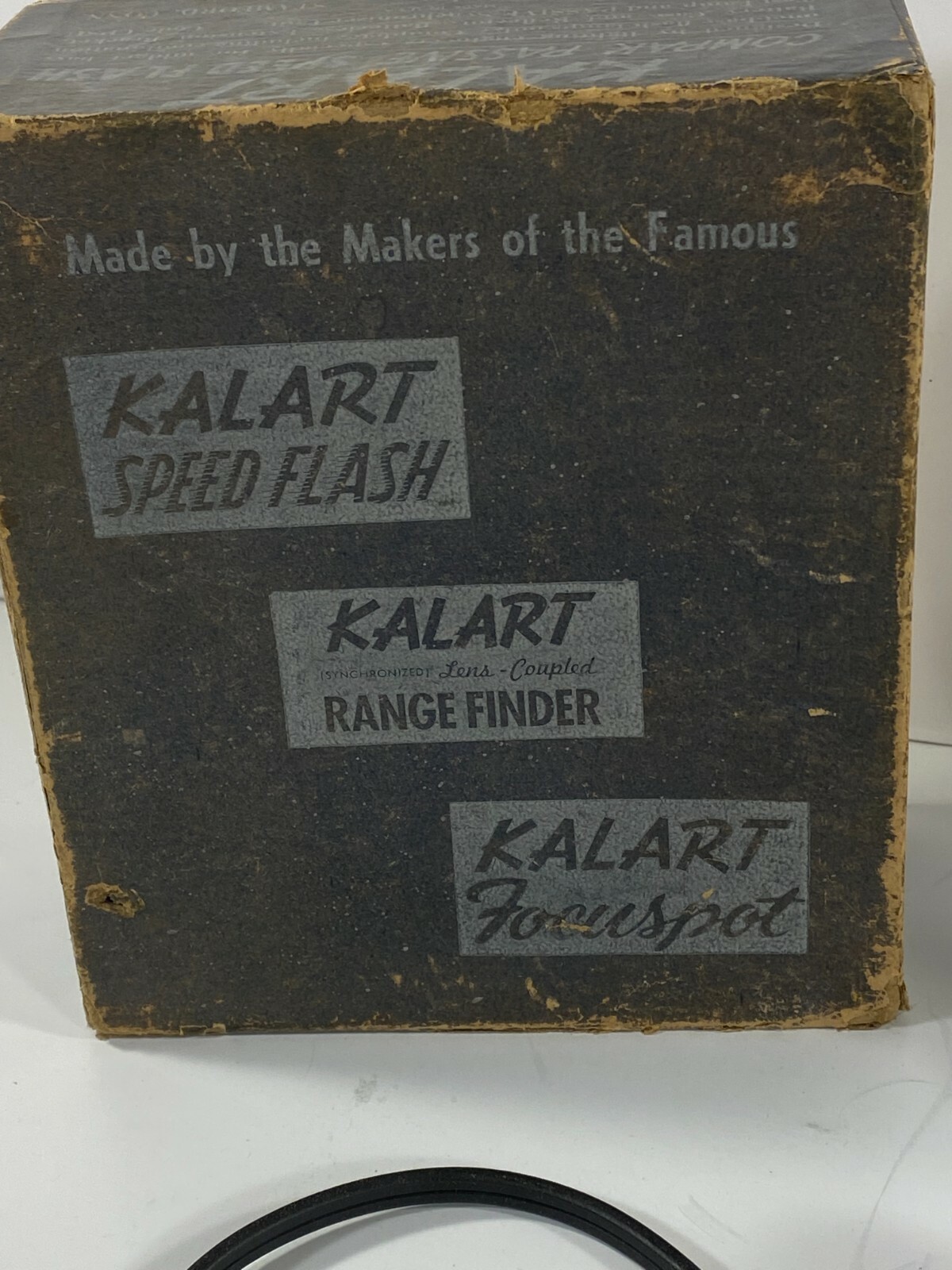 Kalart Speed Flash Kodak Plus X Safety Film Ephemera Range Finder Focus Spot