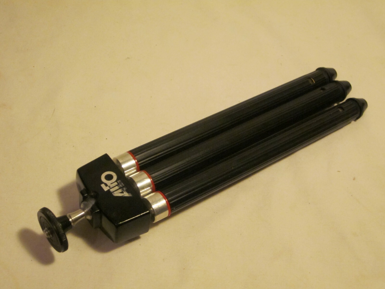 vintage tripod tri-pod ALFO telescoping retractable stand photo camera compact