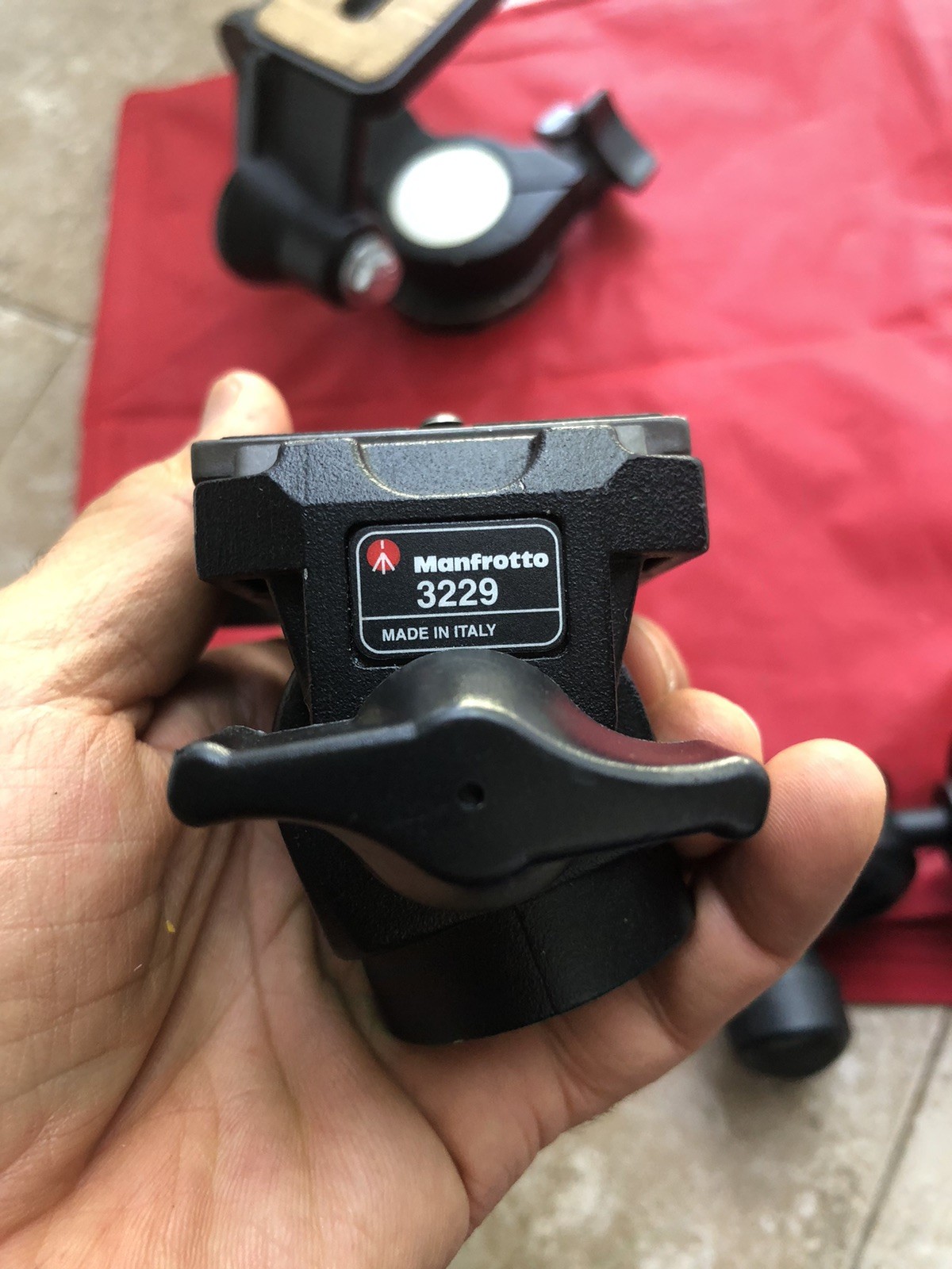 Manfrotto 494 ,3229 Snd More Tripod head Lot