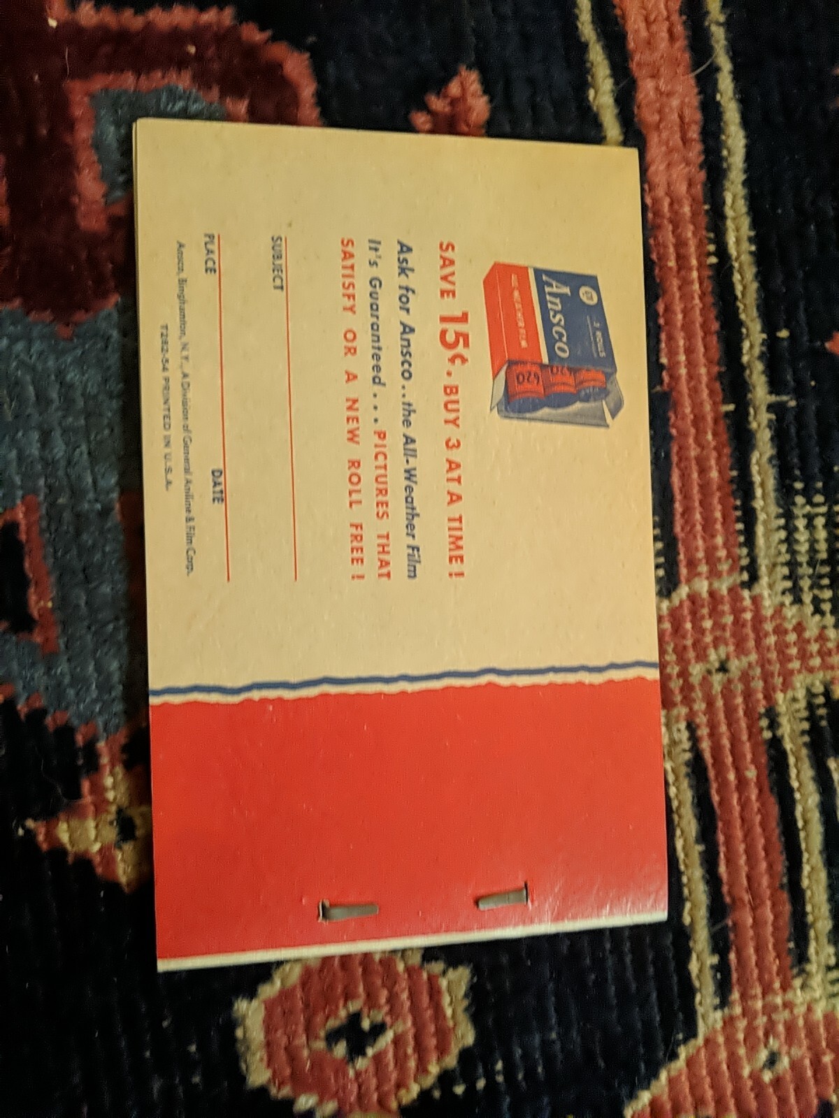 PAIR LOT 2 SNAPFOLIO PHOTO HOLDER CAMERA RARE VTG