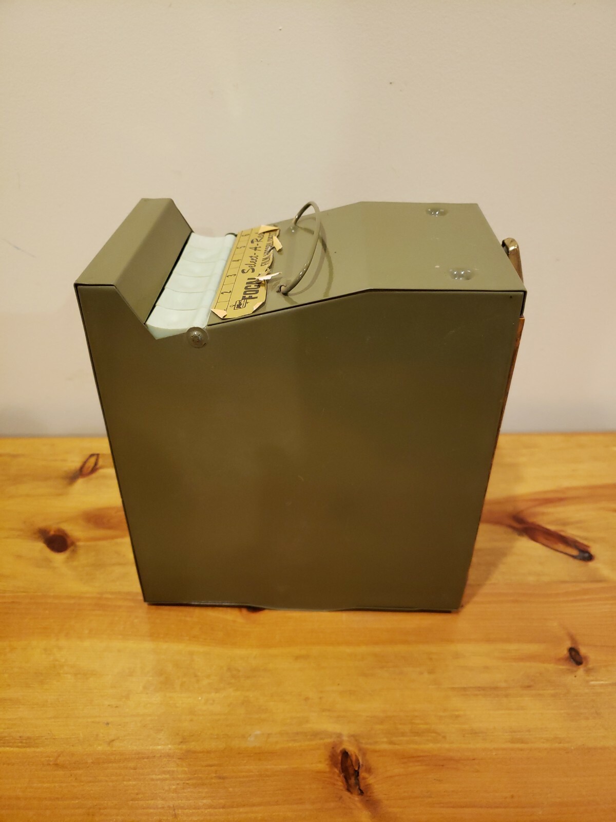 Kmart Focal Select-a-reel Film Library Chest 8 MM metal case