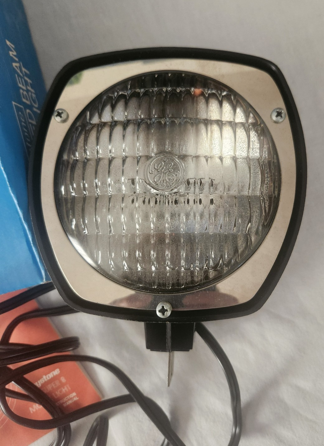 Vintage Keystone Sealed Beam Movie Light/Model 333 For All Super 8 Movie Cameras
