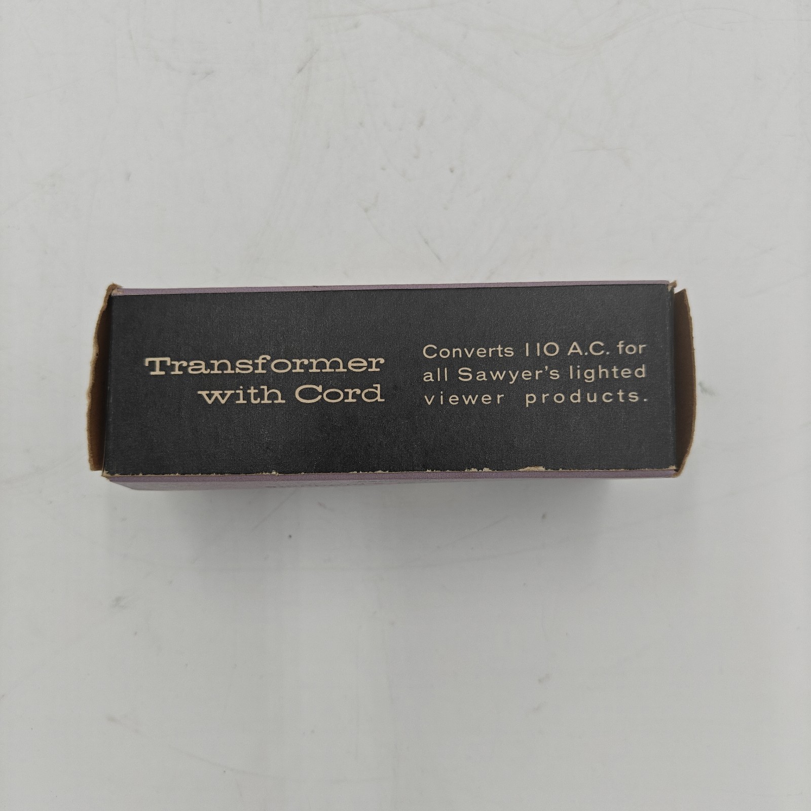 Vintage Sawyers Transformer Model F 10 Ft Cord No 2052 For Slide Viewer Belgium