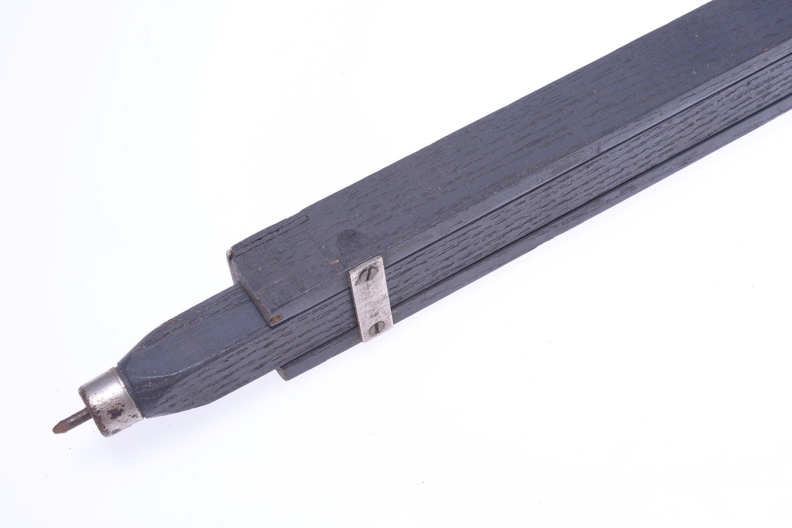 ✅ ANTIQUE WOOD TRIPOD 140CM 55.11″ (GRAY, MILITARY?) GLASS PLATE FIELD CAMERA