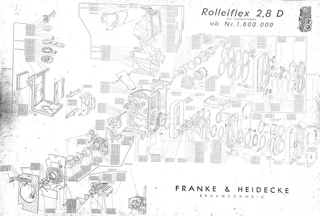 13X Rollei Rolleiflex & Rolleicord Posters C.90X60Cm