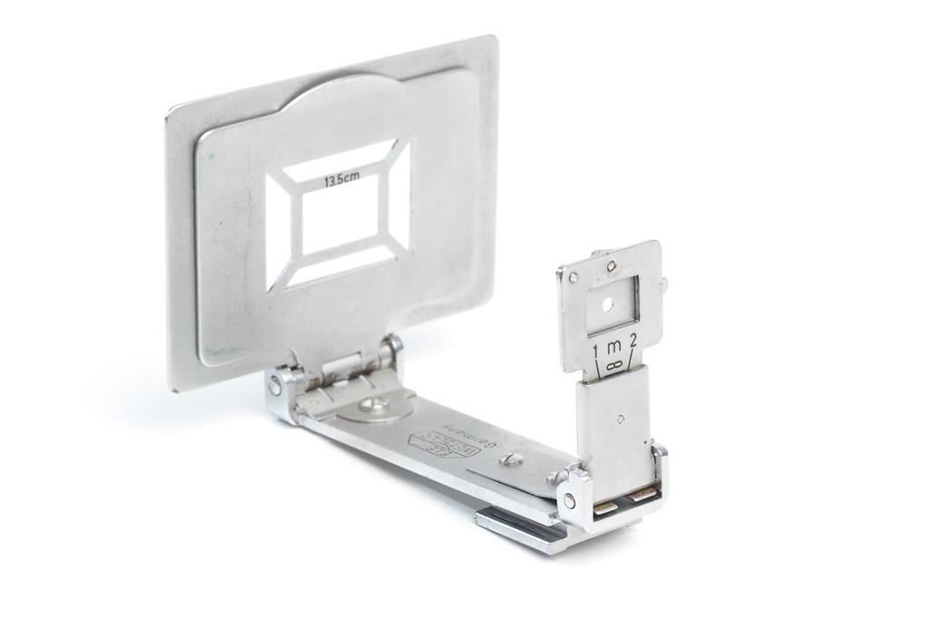 Leitz Leica Rosol Frame Finder Chrome 5Cm 9Cm 13.5Cm W. Box