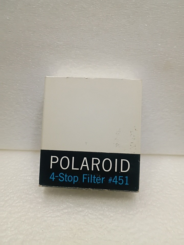 Polaroid 4-Stop Filter #451 ~ Perfect Condition ~ See Manual In Attached Photos