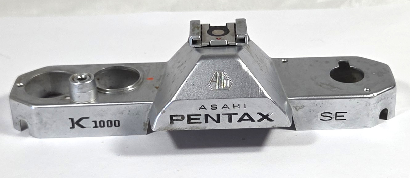 Pentax K-1000 SE – 35mm SLR Camera Parts: Top Cover & Screws