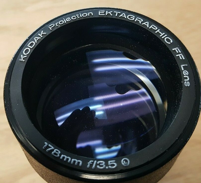 KODAK projection EKTAGRAPHIC FF Lens 178mm f/3.5 CAT 122 5168