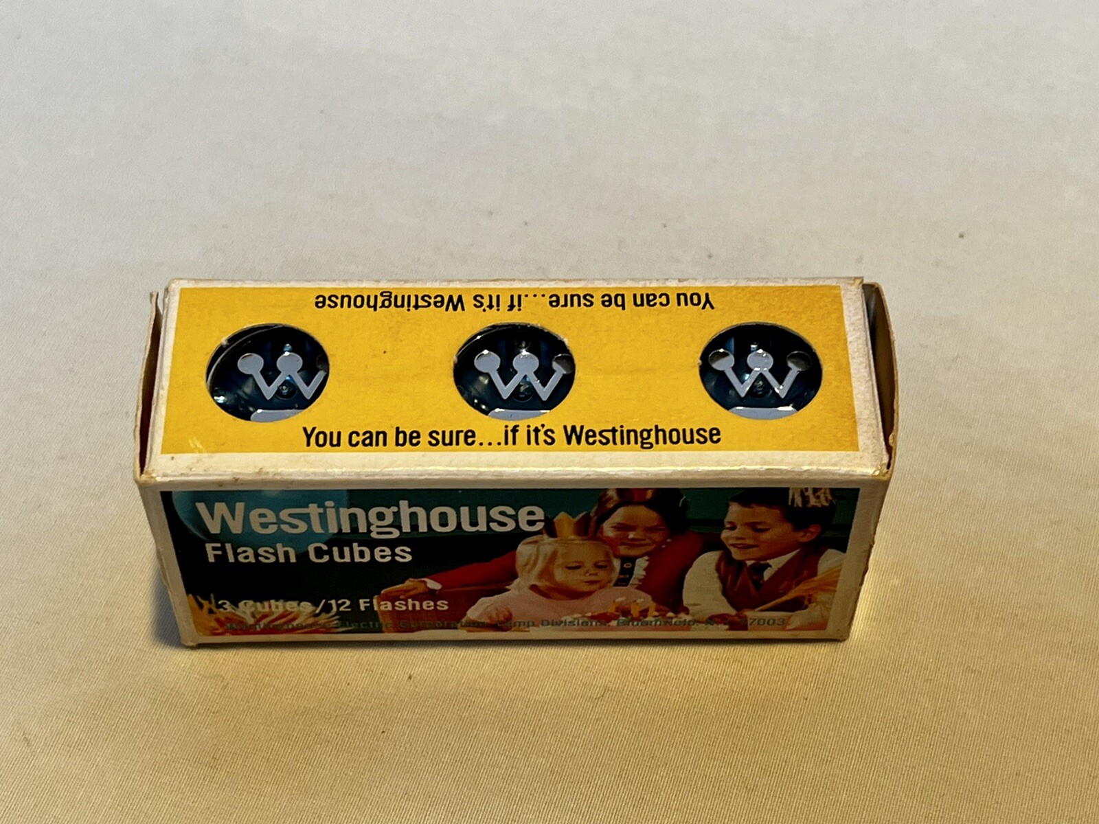 Vintage Westinghouse Flash Cubes 3-Pack 12 Flashes Total New Unused