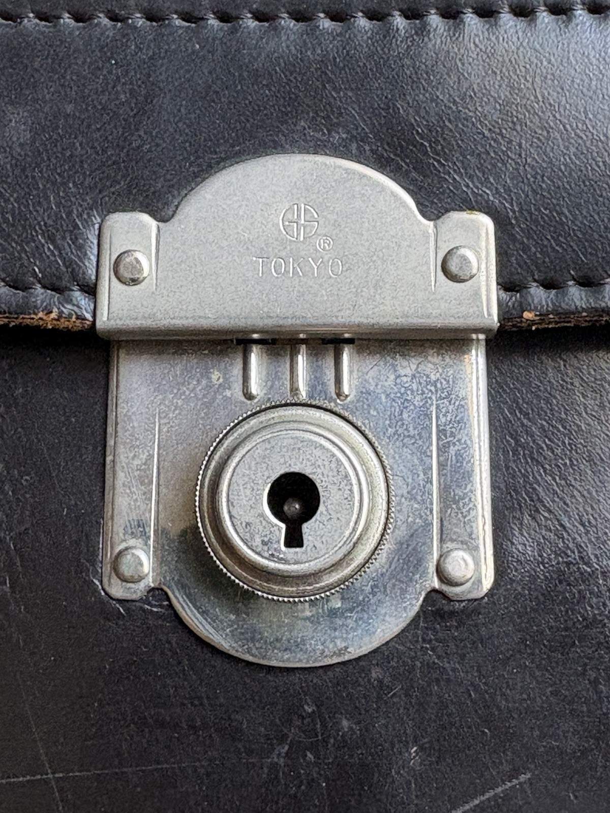 Kalimar Kali Bag Camera Black Leather Case Bag Japan Vintage