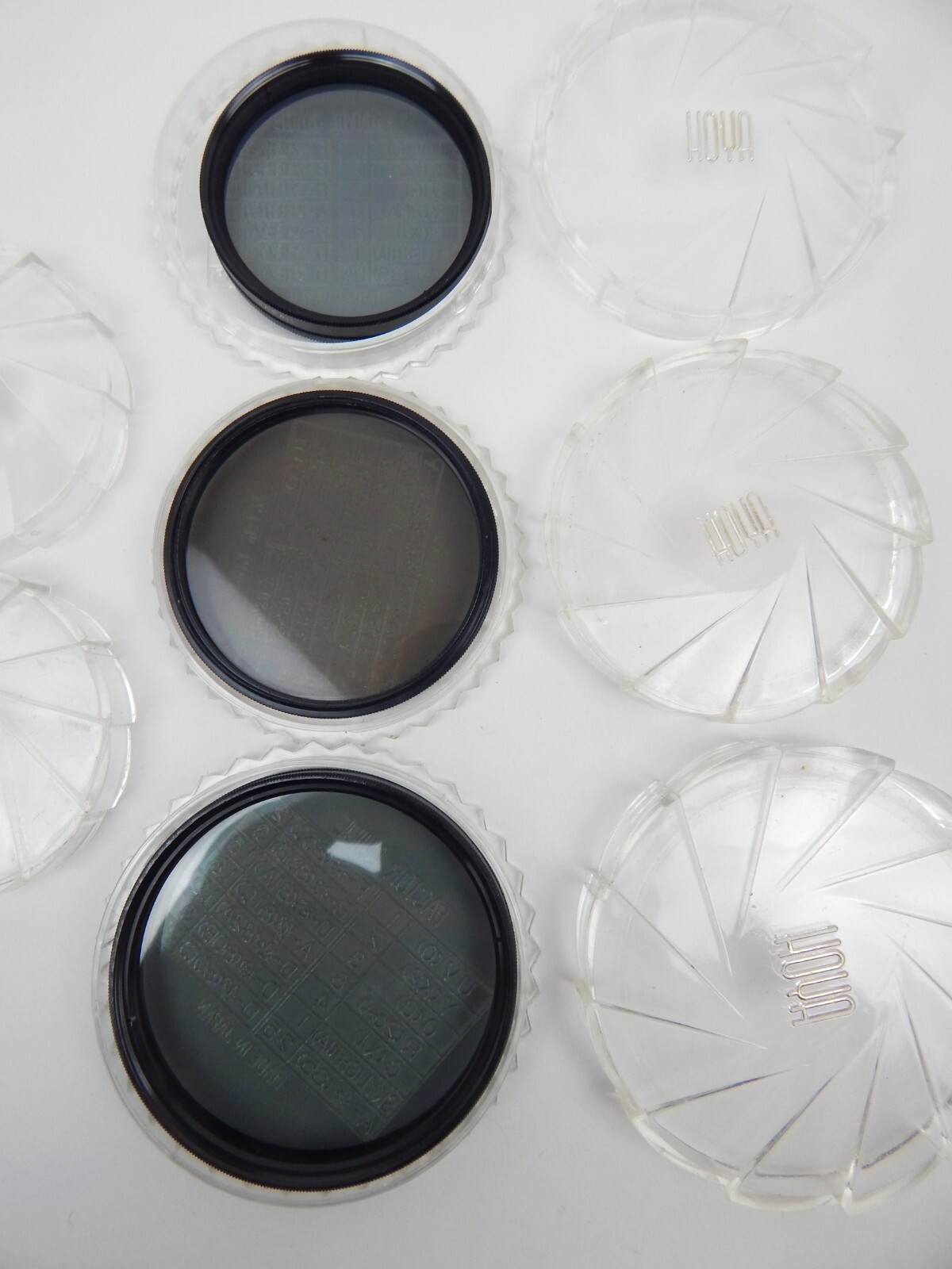 5H HOYA Camera Filter Lot 5 Pcs Japan Blue Yellow More!