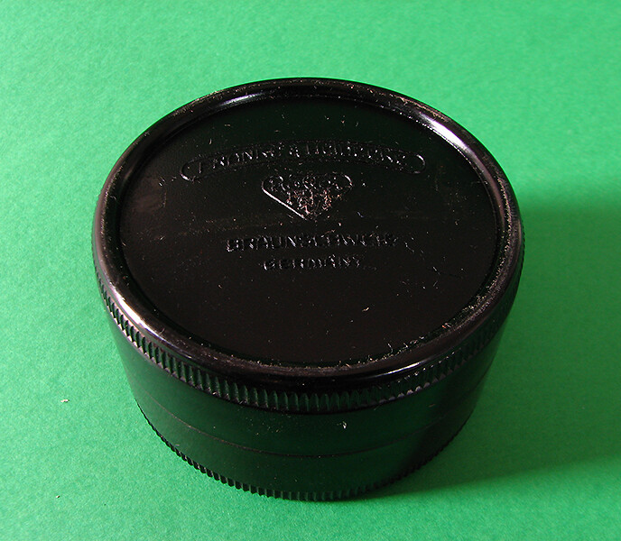 Rolleiflex Empty Round Bakelite Box/Case For Bay II /2 Lens Hood-Genuine Rollei