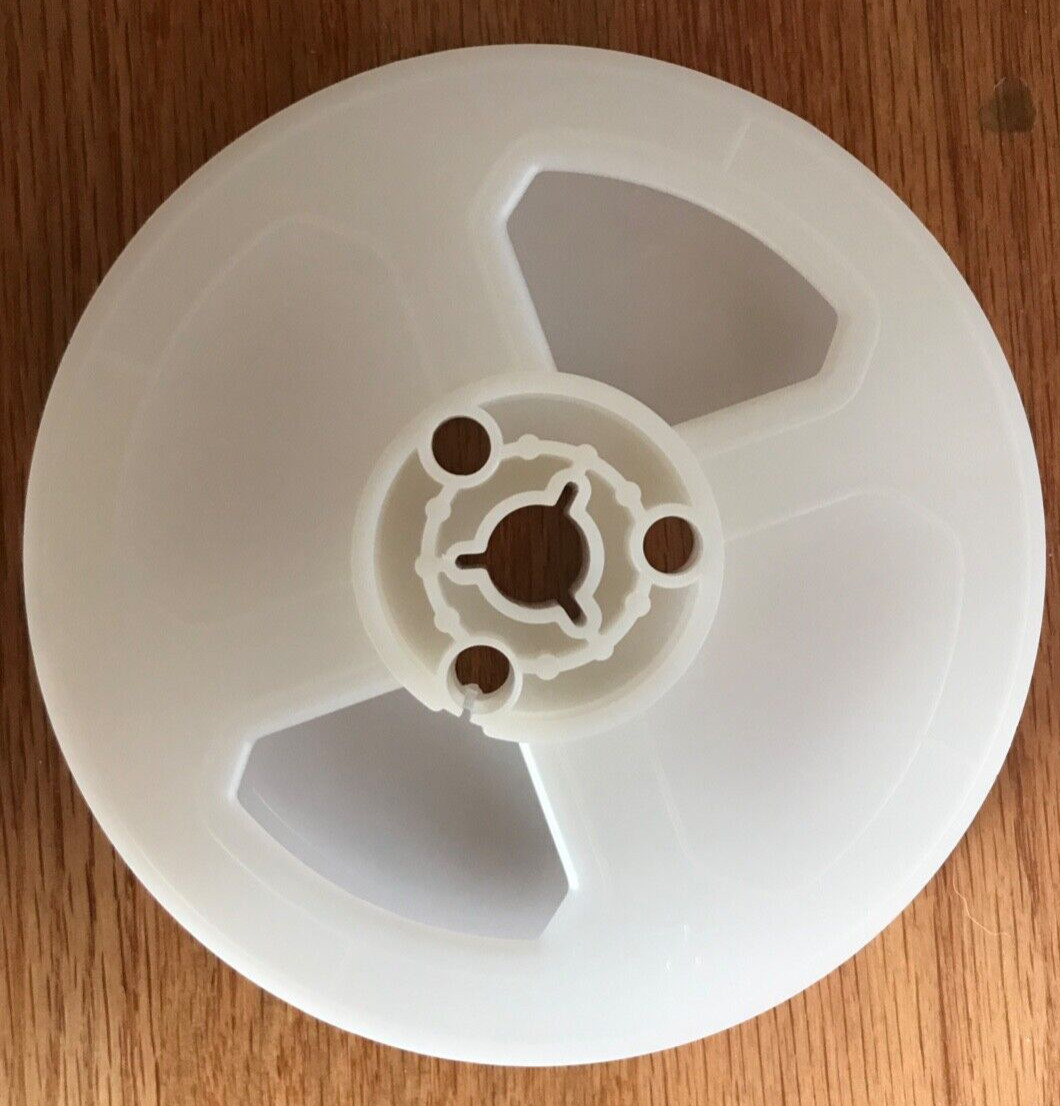SUPER-8 200 ft. White Plastic Movie Film Reels – BRAND NEW 4-Reel Pack Super 8mm