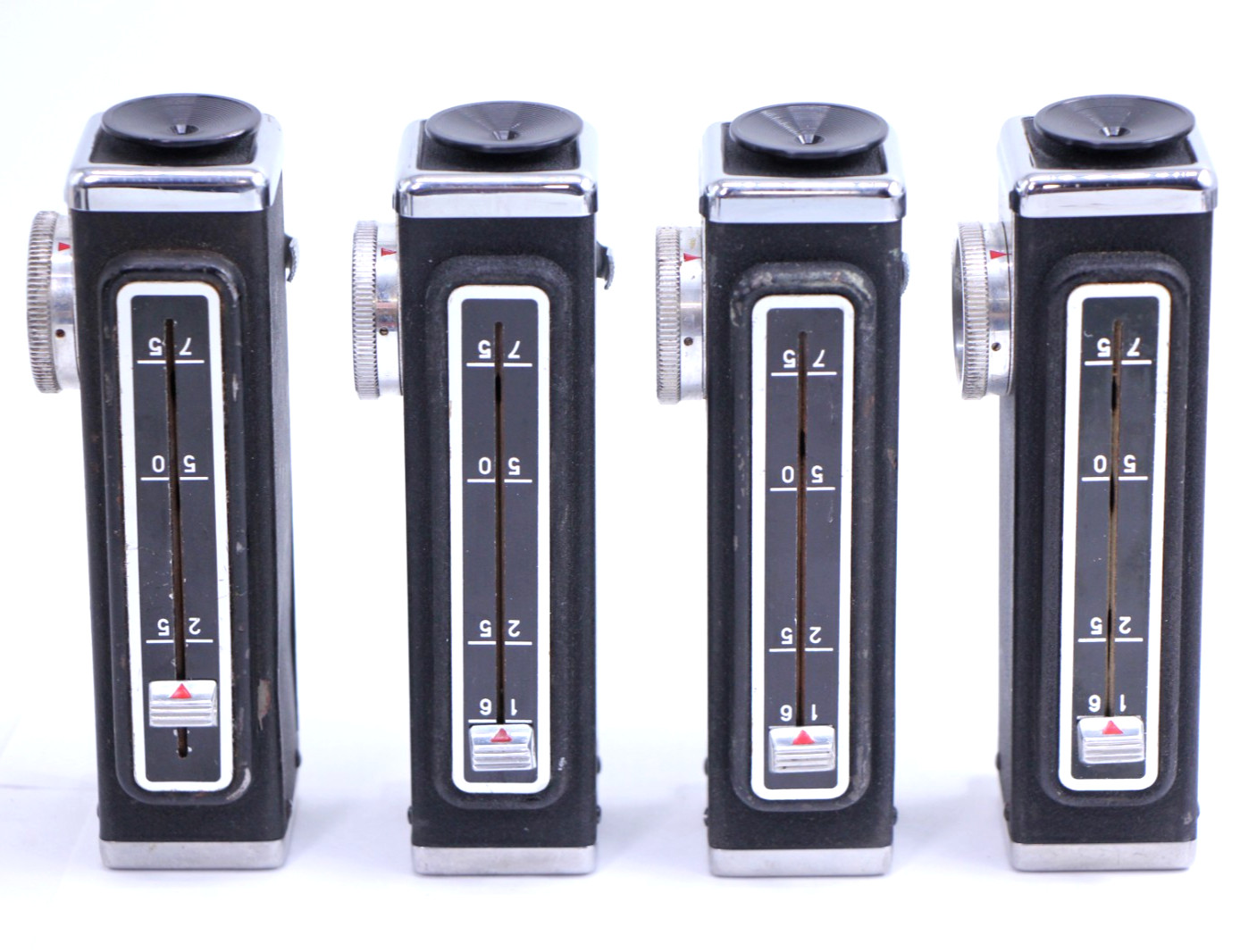 Lot 4x Bolex PC-12 H16 Parallax Correcting Preview Finder for 16mm Movie Cameras