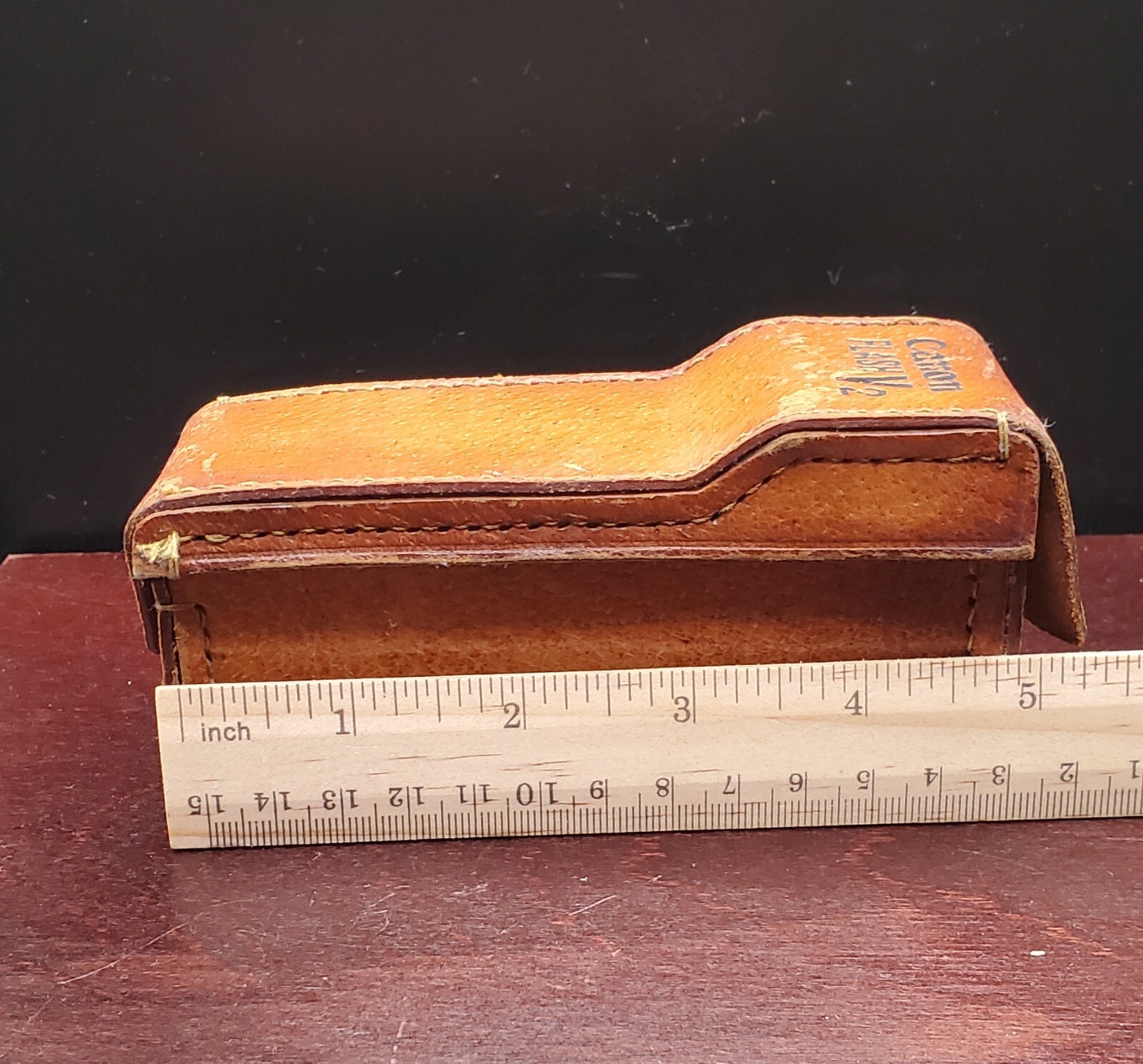 Vintage Leather Case Only Canon Flash V2 Multiple Uses Knife, Multi-Tool etc