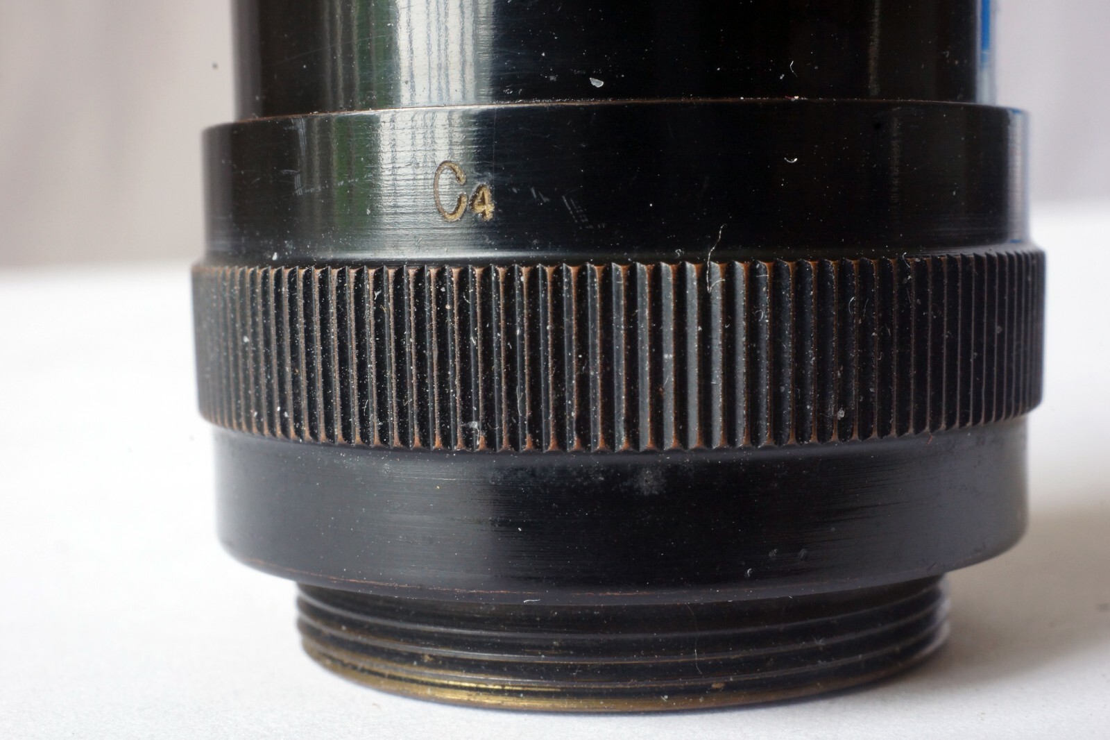 B & H Telate 6″ 150mm F4.5 Black Cine Camera Lens C Mount Good Working Order