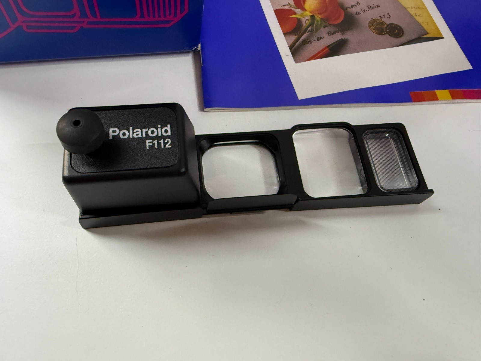 Polaroid F112 Spectra/Image Close Up Lens with Case & Original Box