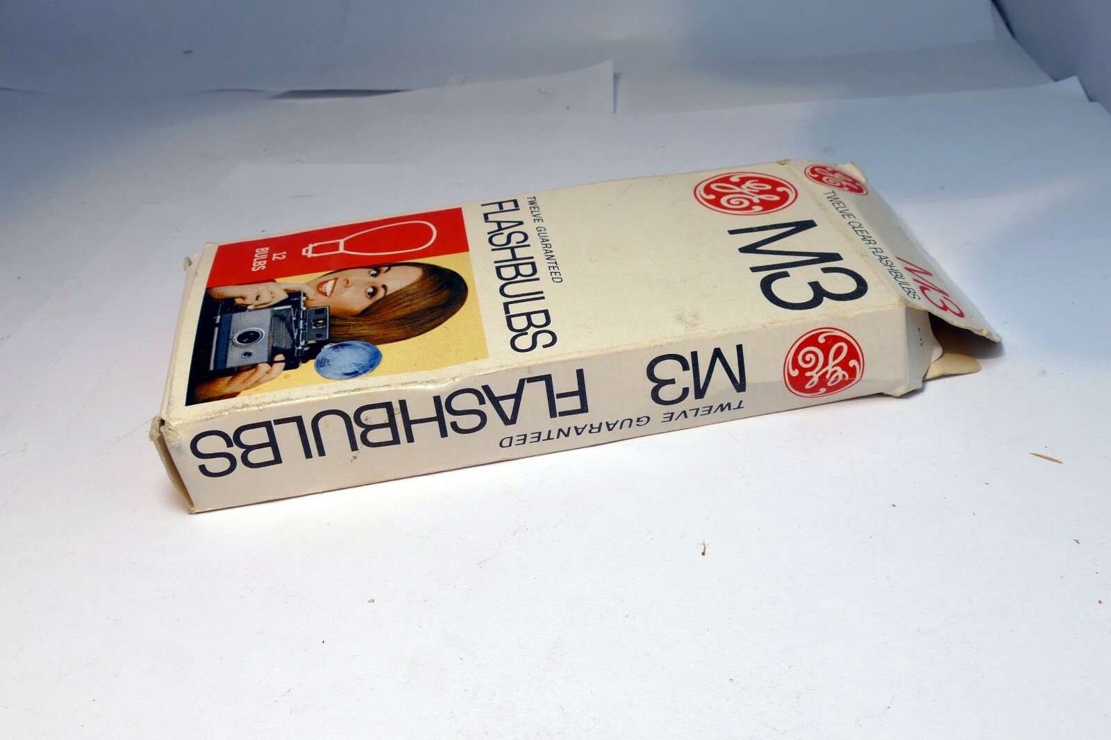 GE M3 Clear Flashbulbs Camera Flash Bulbs pack of 11 lot