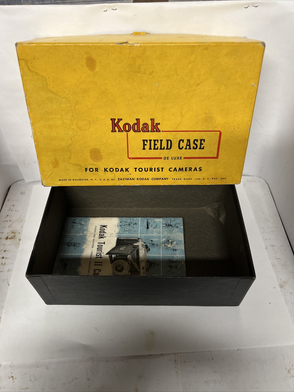 Vintage Kodak Field Case Empty Box For Kodak Pony 828 Camera No. 45 FC 6 x 4