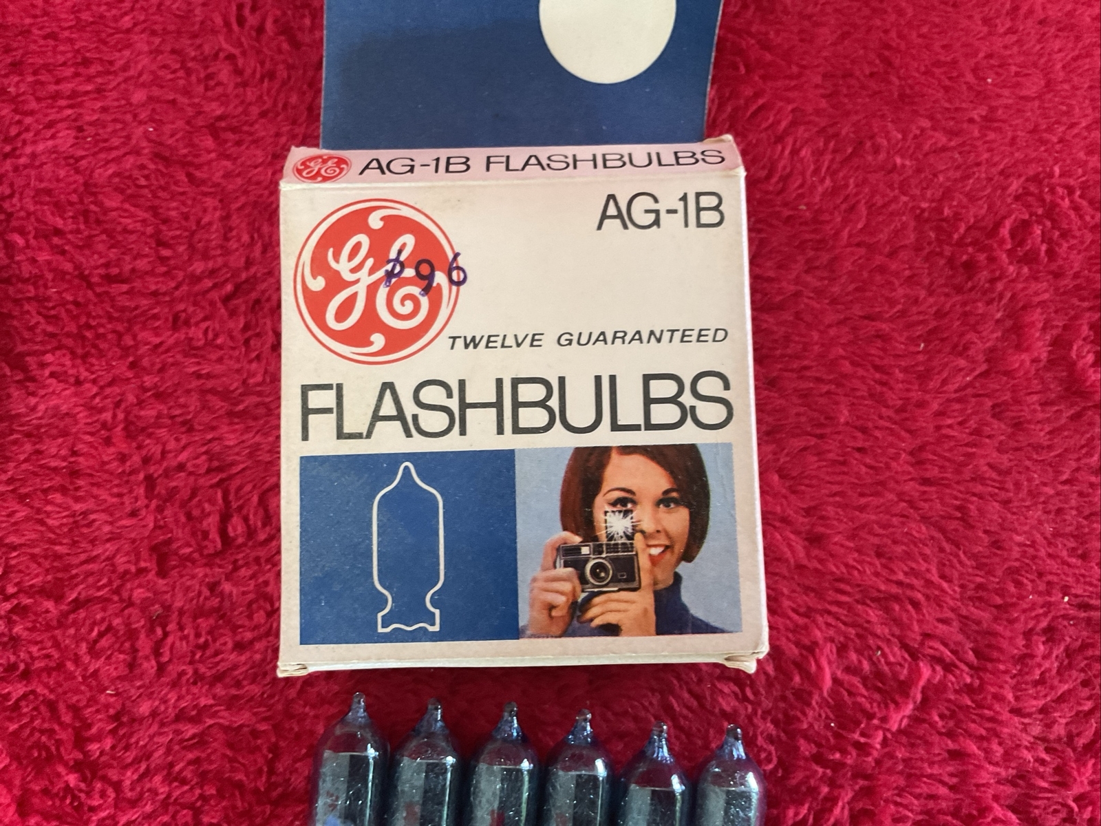 Vintage GE AG-1B Flashbulbs 2 Packages 24 Bulbs Total Camera Photography