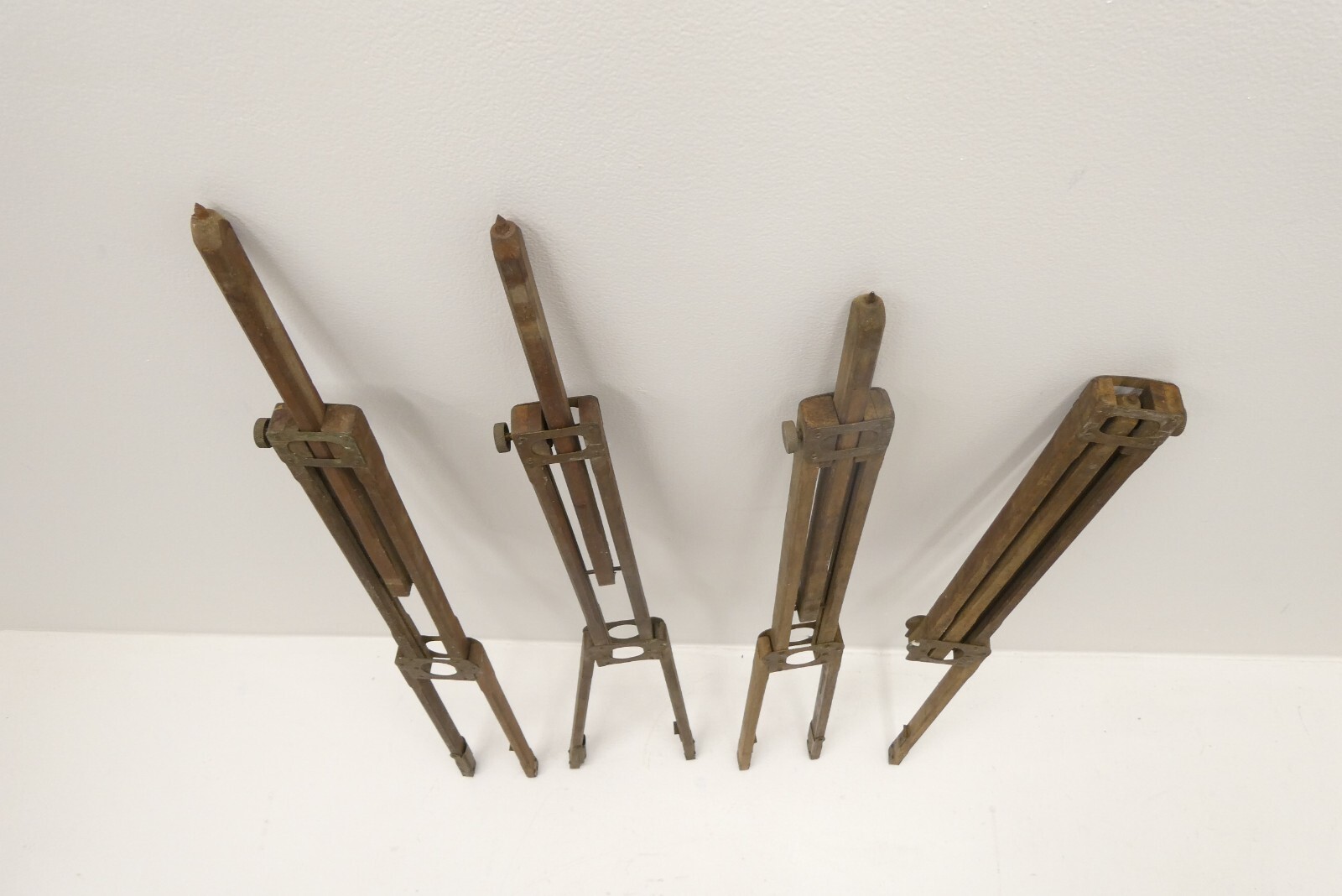 Brass Wood Legs Parts US Engr Dept Folmer Schwing Eastman Kodak Tripod Legs 1914
