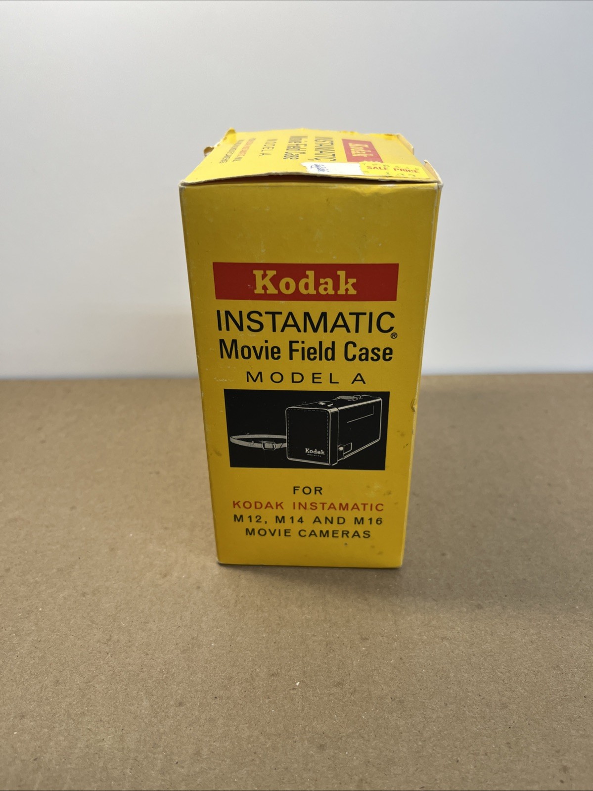 Vintage Kodak Instamatic Movie Field Case w/Carrying Strap Model A No Lid