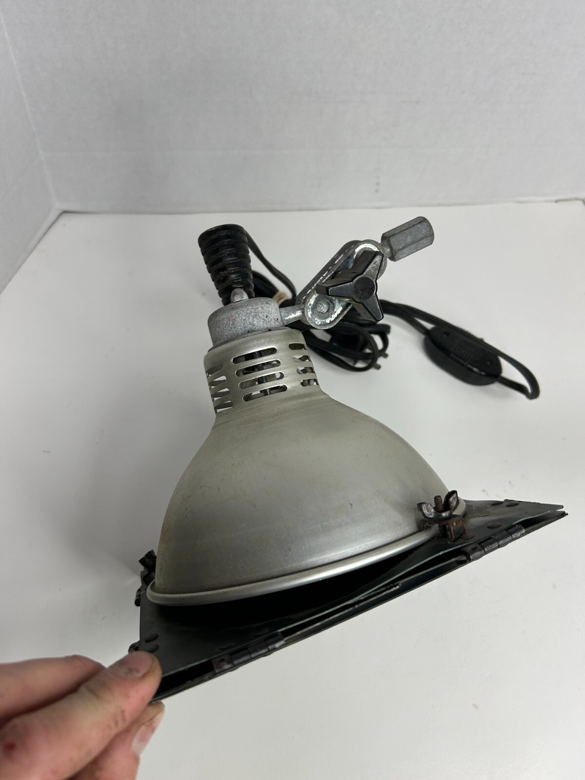 ACME-LITE Vintage Film/Theatre Metal Shutter Set Light 120v Plug On/Off Switch