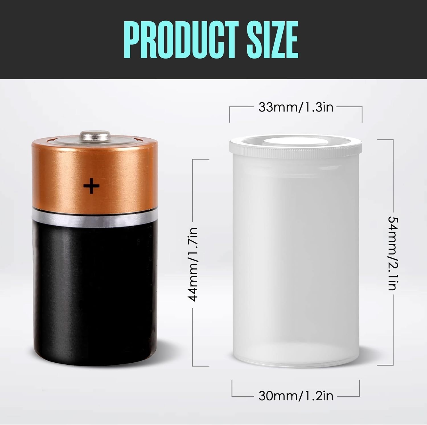 Bulk 180-Pack 8oz Canisters for Creative Storage – Perfect for Projects & Travel