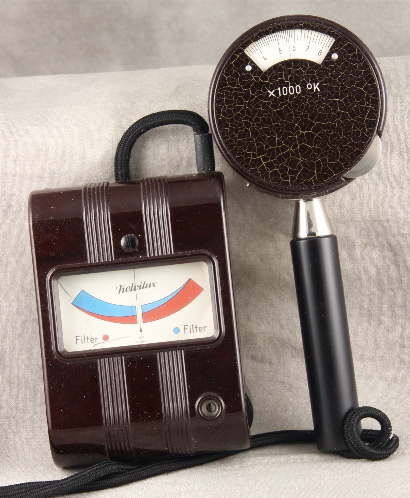 Vintage Gossen Kelvilux, Color Temperature Meter, Boxed