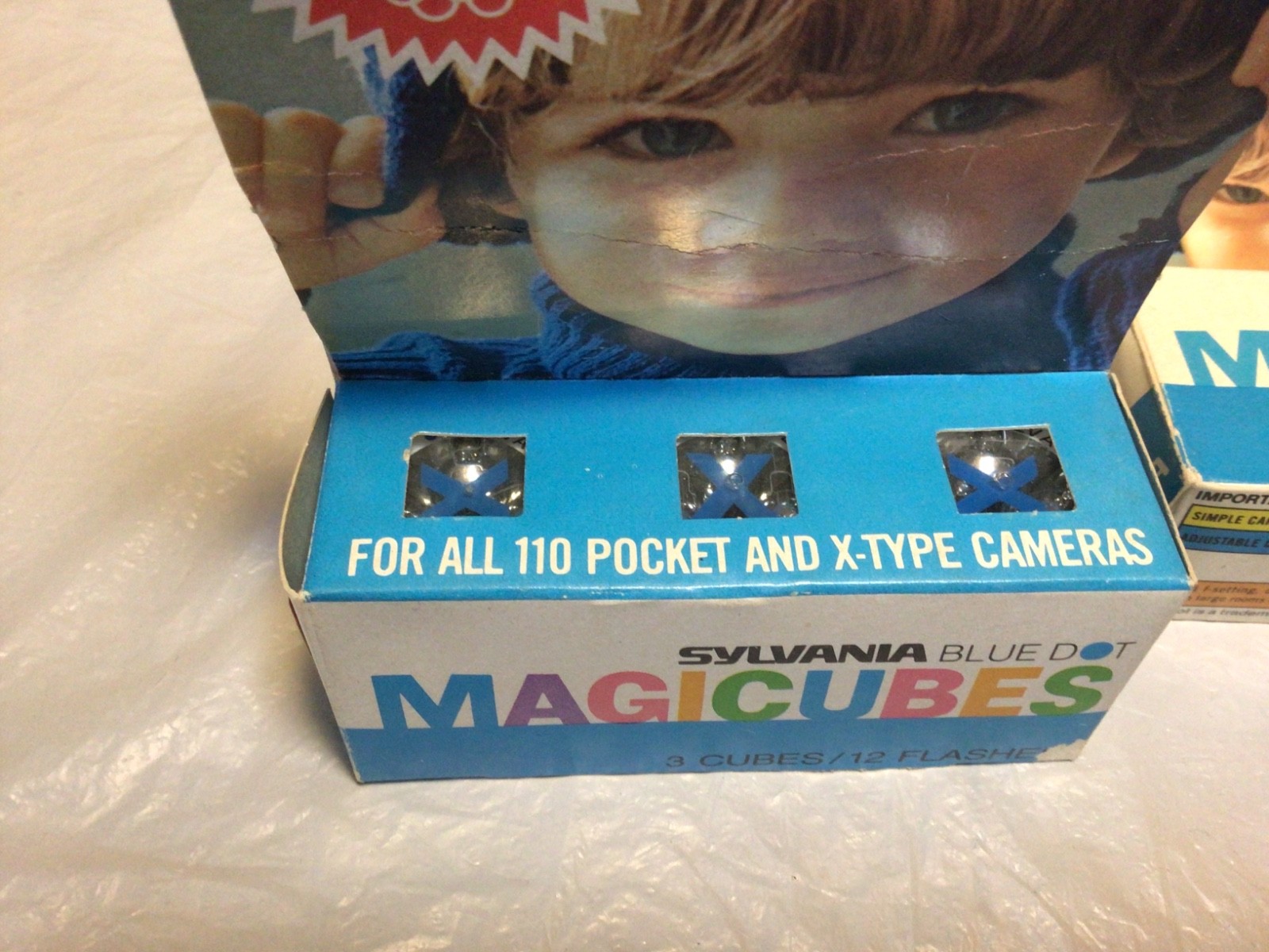 Vintage Sylvania/Westinghouse MAGICUBES & FLASHCUBES (6) 3-Packs Flash Cubes NOS