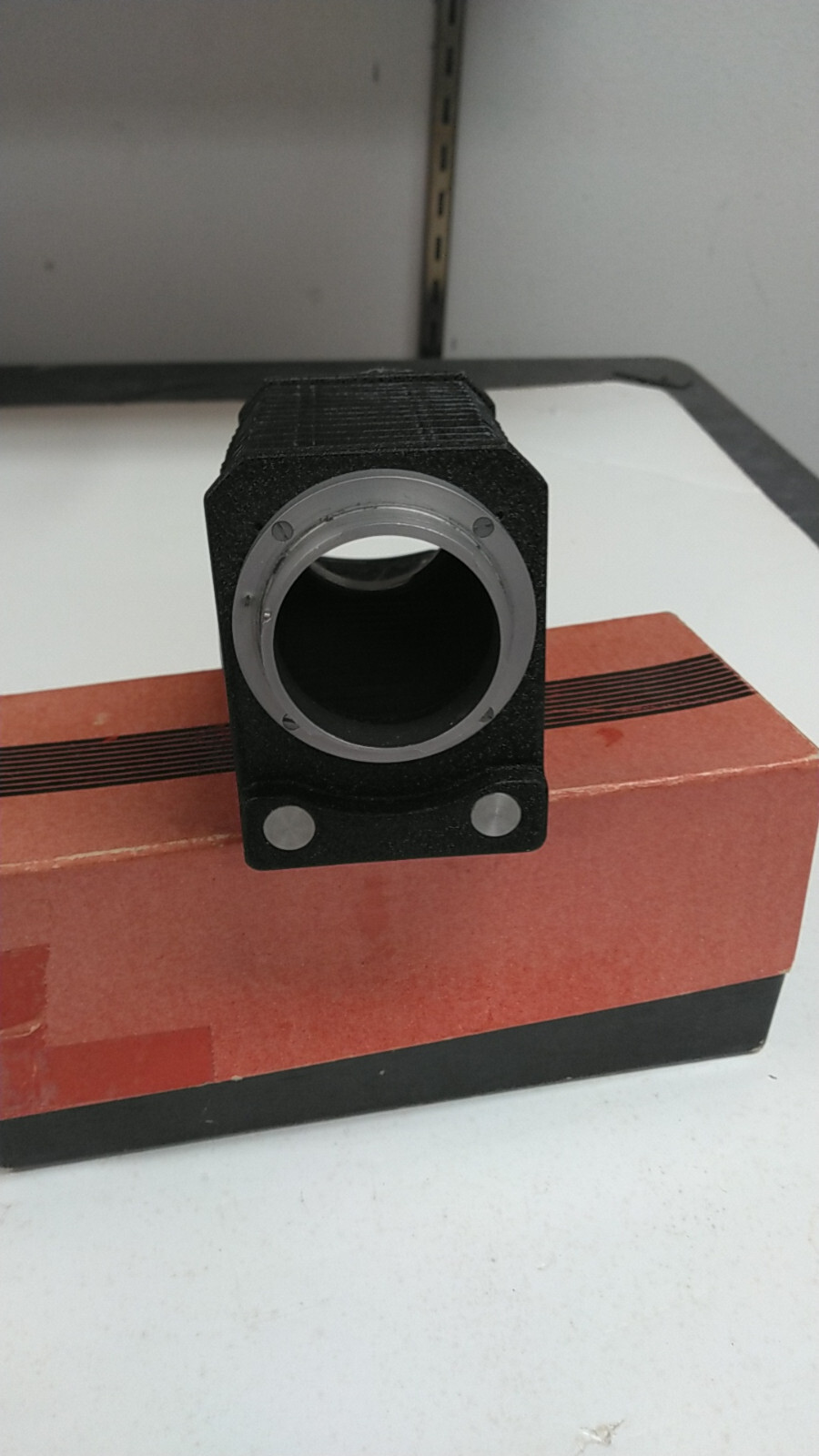 Novoflex Twin Rail Bellows Lens Hood Unit Screw Type Germany