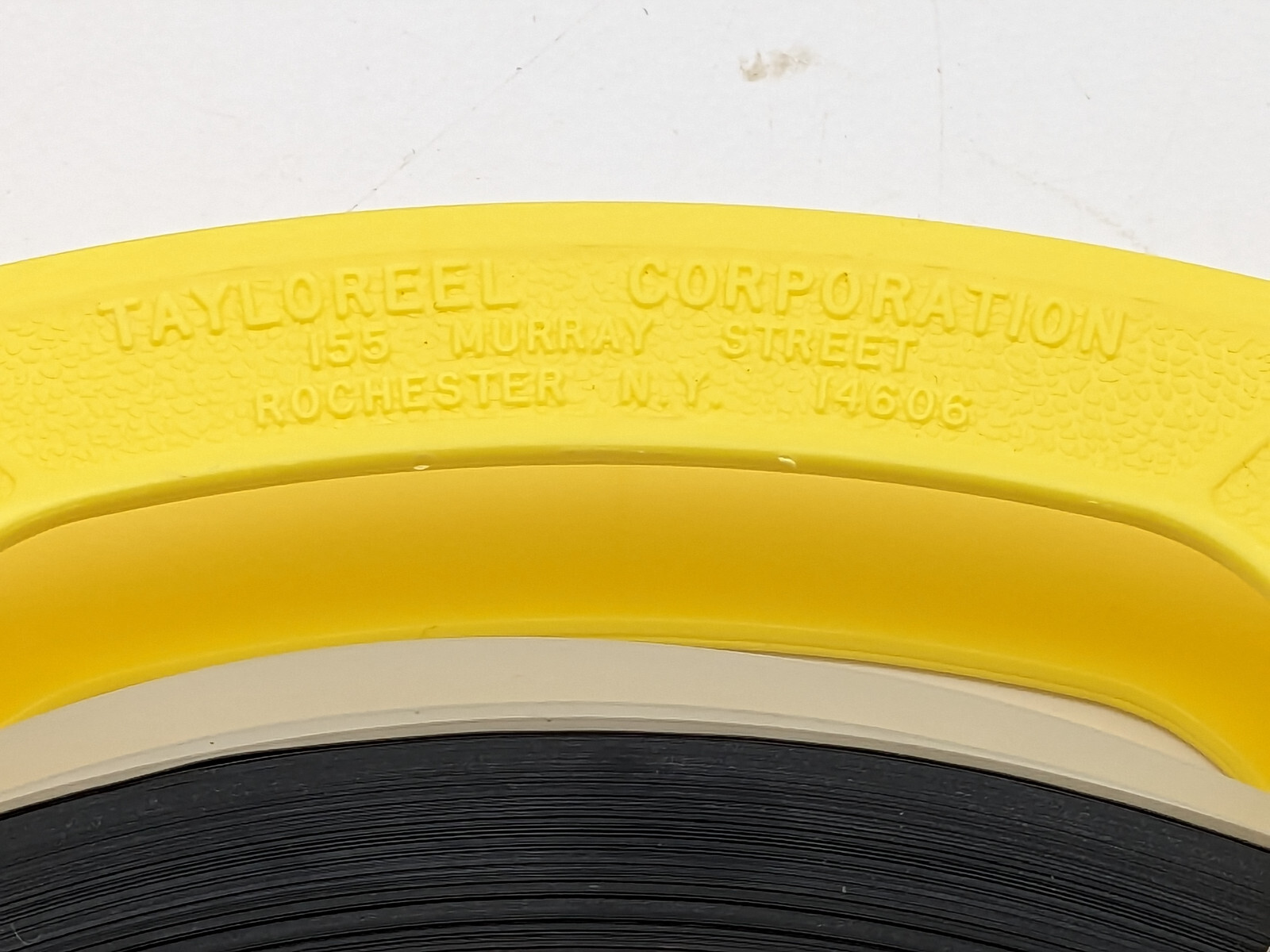 Original PlioMagic Plastic Film Can Cat No 22008 w 10 1/2″ Reel-Says LumberjacK?