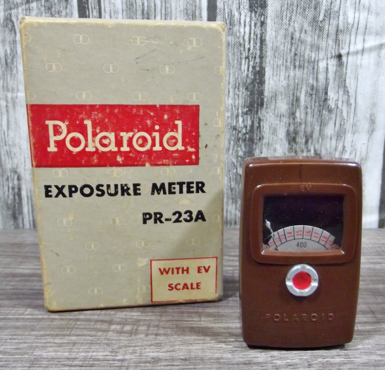 GE General Electric Polaroid PR-23b Exposure / Light Meter Vintage Photography