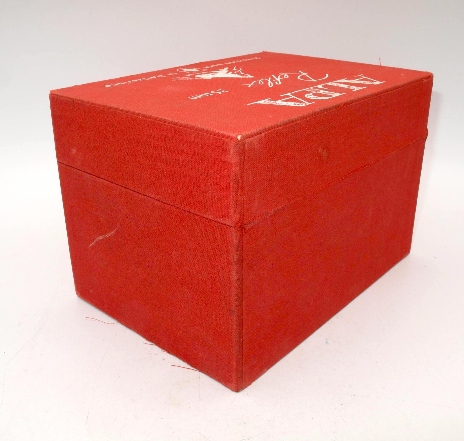 *CLASSIC* ALPA REFLEX 35MM EMPTY CAMERA BOX-BEAUTIFUL GRAPHICS